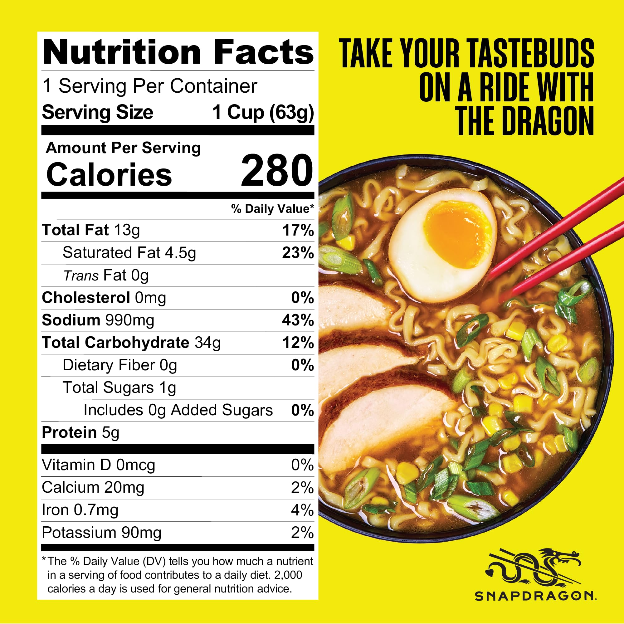 Amazon.com : Snapdragon Miso Ramen Cup Noodles - 6 Pack Instant